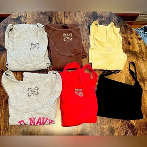 BUNDLE/SET: 6- ladies T-shirts/tank tops. Size: M